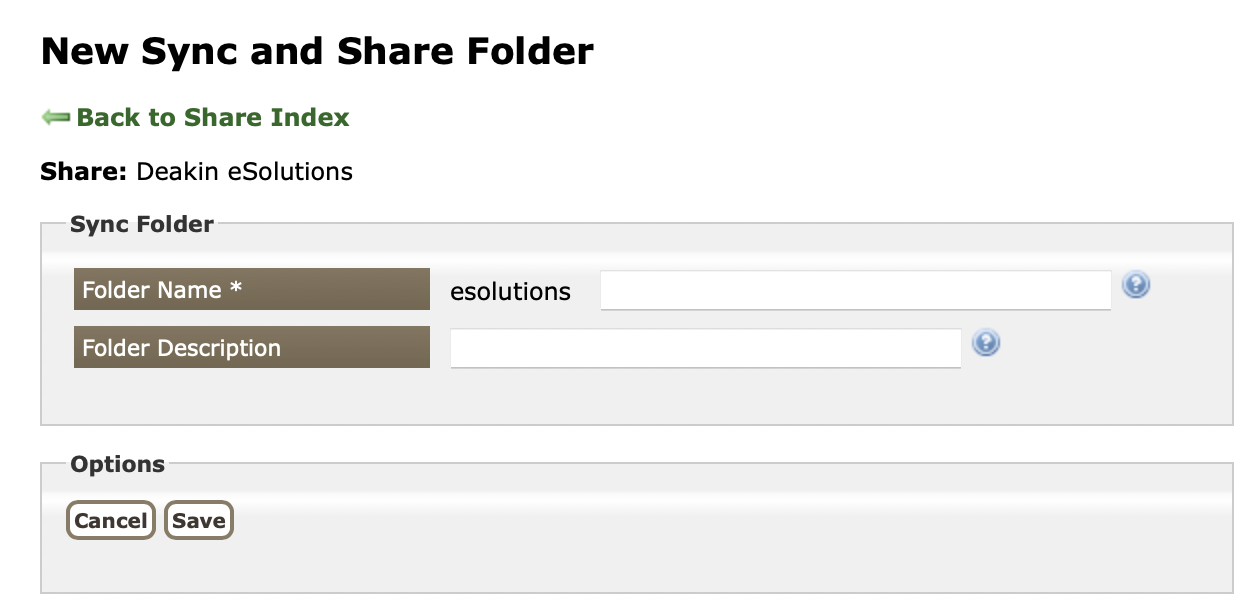 IT Help How to create a Sync and Share Folder (Syncplicity) for IAM