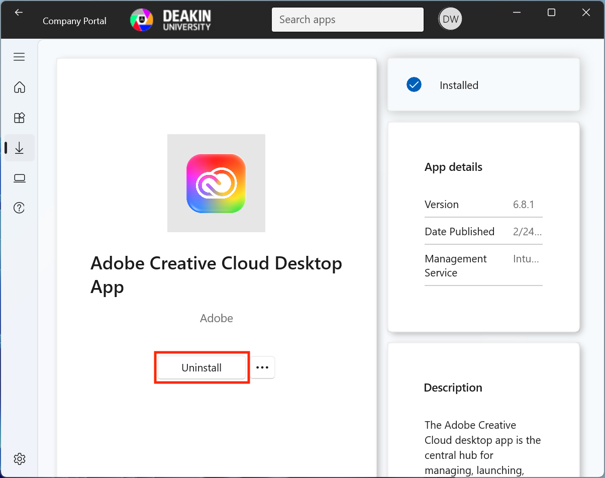 IT Help - Adobe Creative Cloud Apps - Troubleshooting - IT Help