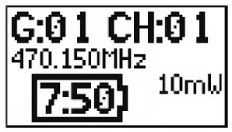 Shure ULXD1 and ULXD2 microphone display image