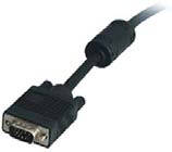 Shows VGA cable connector.