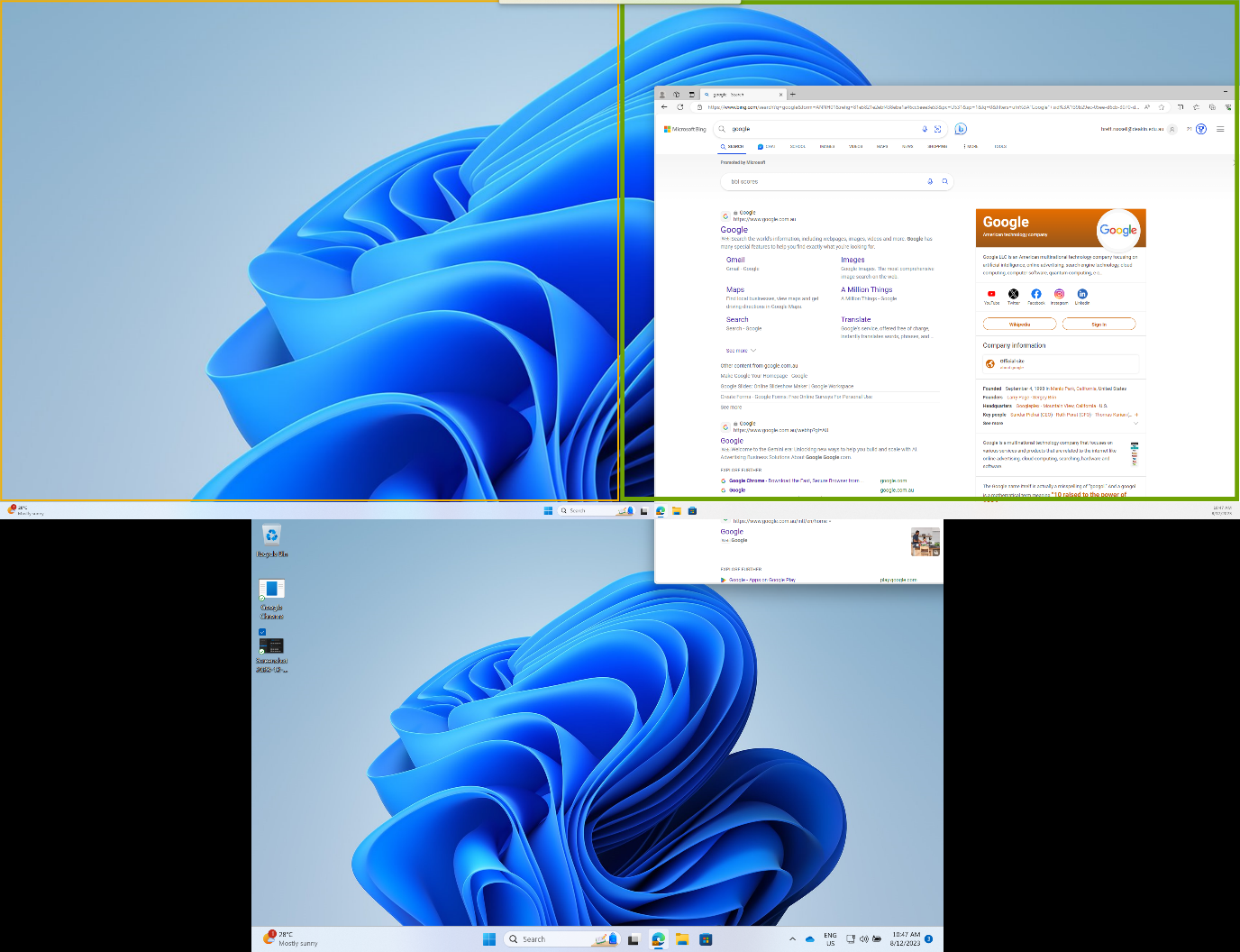 It help end user computing setting up an ultra wide monitor lenovo