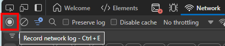 Edge_Record network log step 4
