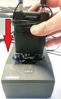 shows how the charge mic