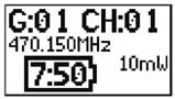 Battery indicator for Shure ULXD1 mic