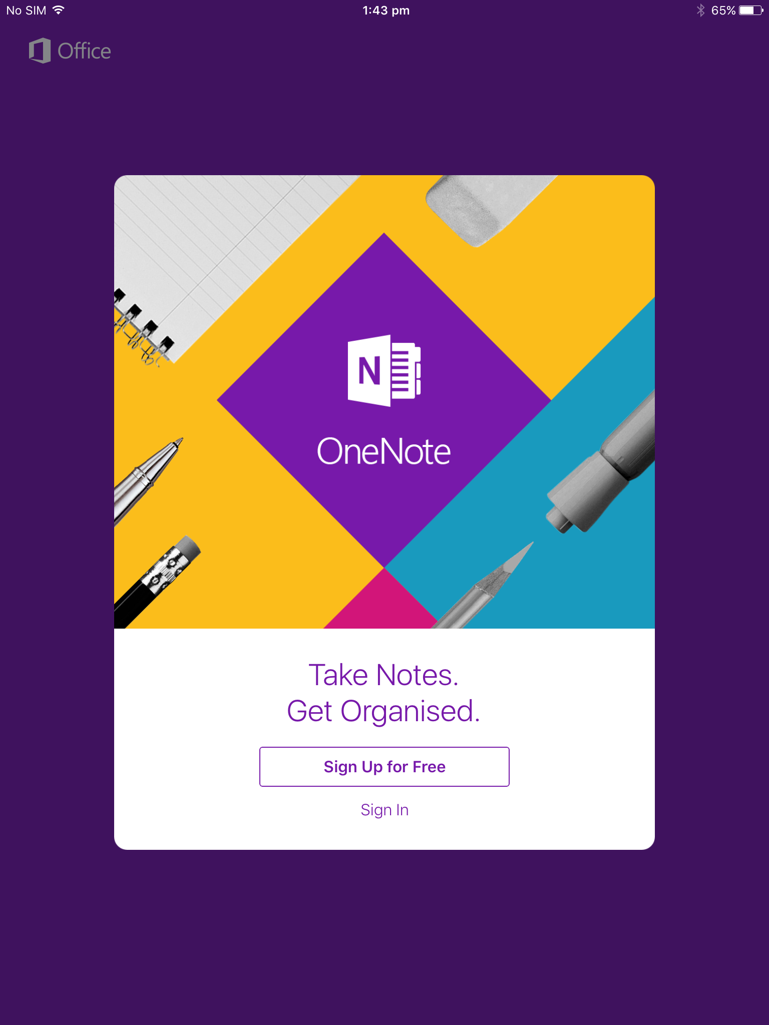 IT Help - How do I login to OneNote on an iPad? - IT Help