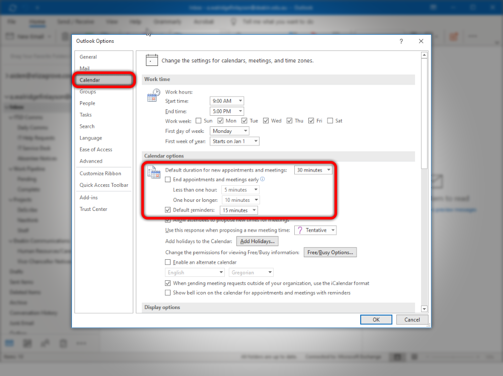 it-help-office-365-calendar-settings-it-help