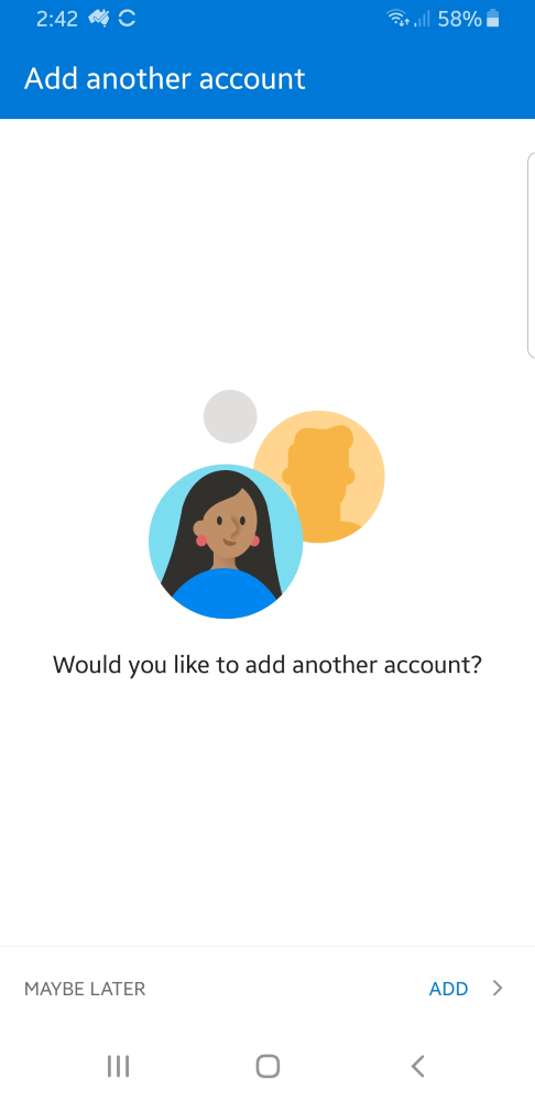  If you have signed in correctly, Outlook will begin to synchronize with the email server